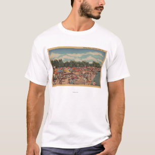Beverley Beach, MD - Sunbathing Scene T-shirt
