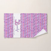 Beverley: hoofdletterhanddoeken bad handdoek (Handdoek)