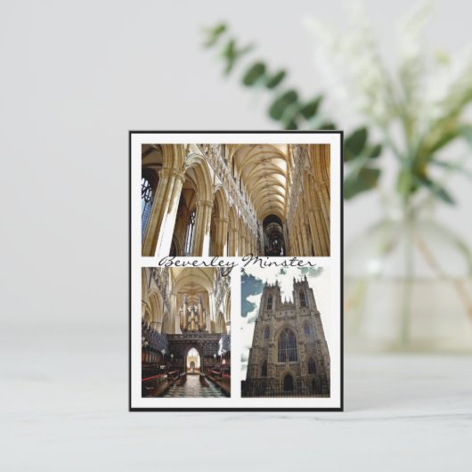 Beverley Minster [Briefkaart] v.3 Briefkaart (Staand voorkant)