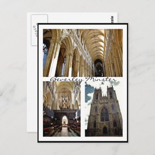 Beverley Minster [Briefkaart] v.3 Briefkaart (Voorkant / Achterkant)