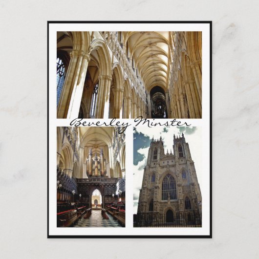 Beverley Minster [Briefkaart] v.3 Briefkaart (Voorkant)