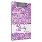 Beverley naam betekent harten letter B klembord (Rechts)