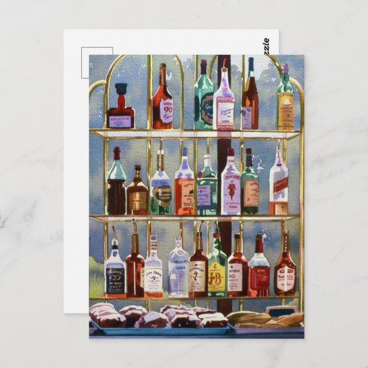 Beverly Hills Bottlescape Briefkaart (Voorkant / Achterkant)