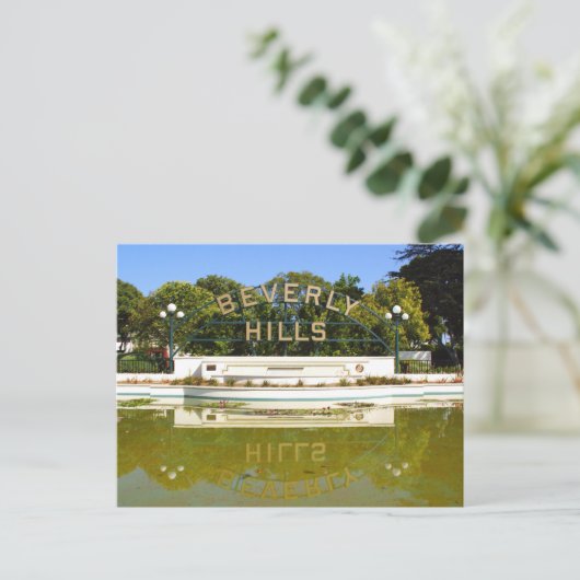 Beverly Hills Briefkaart (Staand voorkant)