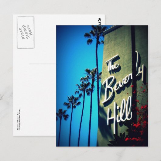 Beverly Hills Briefkaart (Voorkant / Achterkant)