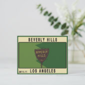 Beverly Hills Briefkaart (Staand voorkant)
