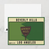 Beverly Hills Briefkaart (Voorkant / Achterkant)