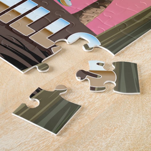 Beverly Hills California Legpuzzel (Zijkant)