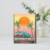 Beverly Hills Californië Briefkaart (Staand voorkant)