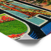 Beverly Hills, Californië - grote lettertjes Poster (Hoek)