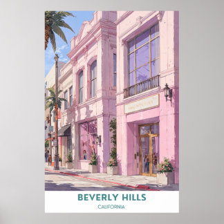Beverly Hills, Californië Poster