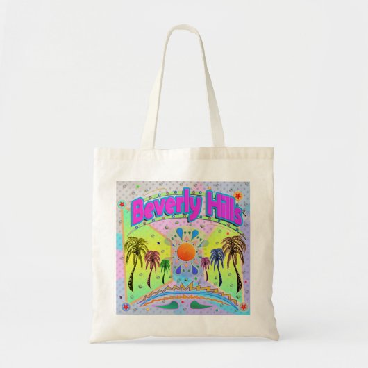 Beverly Hills Calm Desire Canvas tas (Voorkant)