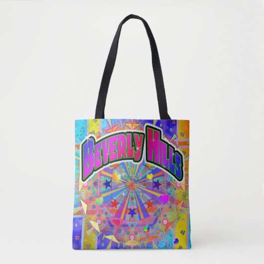 Beverly Hills Cosmic Unity Canvas tas (Voorkant)