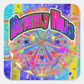 Beverly Hills Cosmic Unity Sticker (Voorkant)
