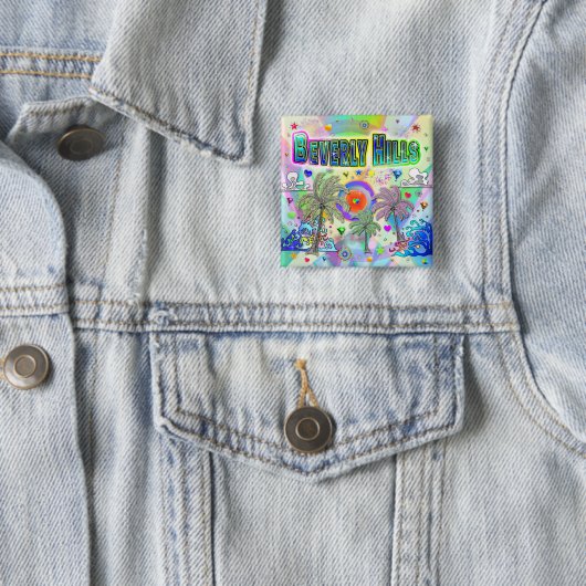 Beverly Hills Deep Dream Button (In situ)