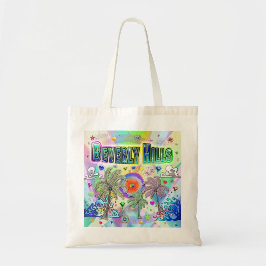 Beverly Hills Deep Dream Canvas tas (Voorkant)