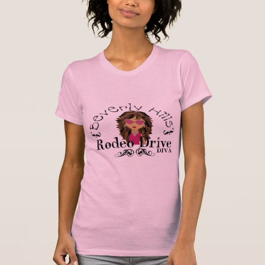 Beverly Hills Diva T-shirt (Voorkant)