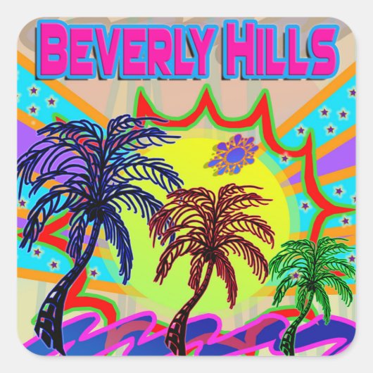 Beverly Hills Eternal Sticker (Voorkant)