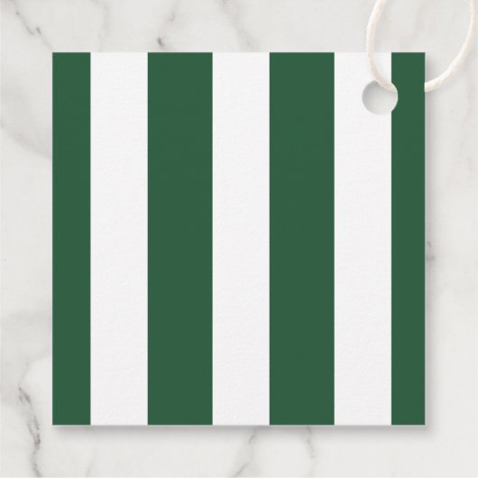 Beverly Hills Green & Pink Afstudeerder Party Bedankjes Labels (Achterkant)