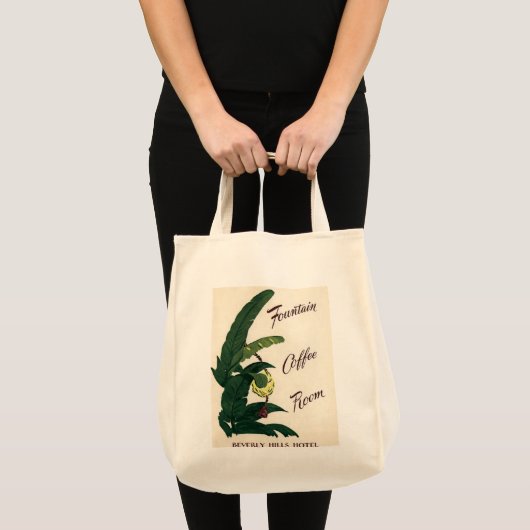 Beverly Hills Hotel Palms Canvas tas (Voorkant (product))