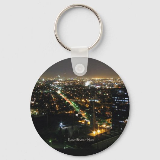 Beverly Hills: Ik hou van Beverly Hills Sleutelhanger (Voorkant)