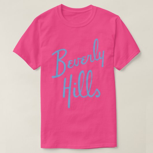 Beverly Hills  logo T-shirt (Design voorkant)