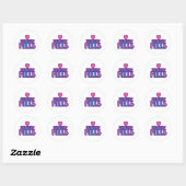 Beverly Hills Love Ronde Sticker (Vel)