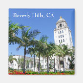 Beverly Hills Magnet. Magneet (Voorkant)