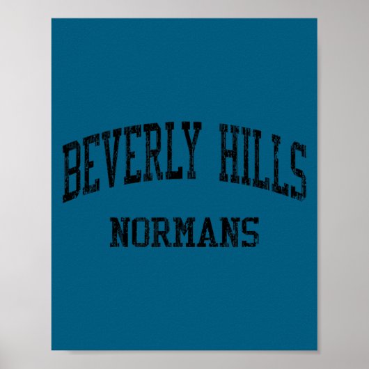 Beverly hills middelbare school hs beverly hills c poster (Voorkant)