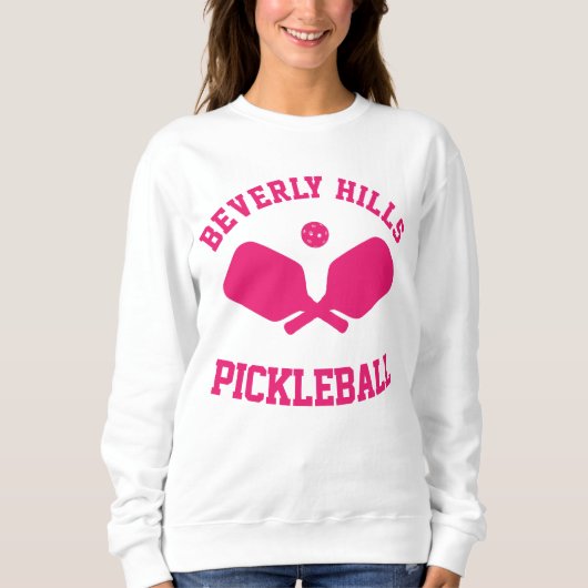 Beverly Hills Pickleball Sweatshirt (Voorkant)