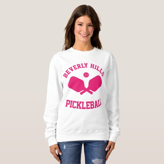 Beverly Hills Pickleball Sweatshirt (Voorkant volledig)