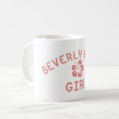 Beverly Hills Pink Girl Koffiemok (Voorkant links)