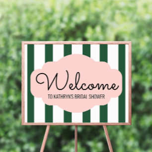 Beverly Hills Pink & Green Vrijgezellenfeest Welko Poster