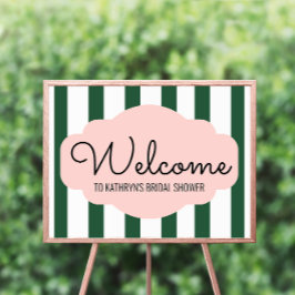 Beverly Hills Pink & Green Vrijgezellenfeest Welko Poster