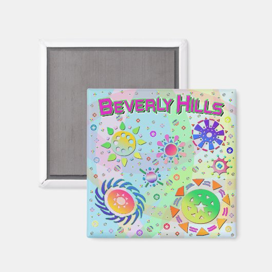 Beverly Hills Seven Suns & Energy Magnet (Voorkant / Achterkant)