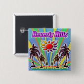 Beverly Hills Summer Love Button (Voorkant /achterkant)