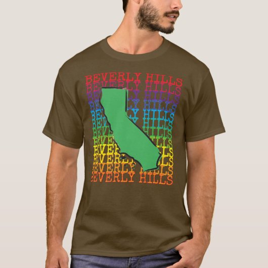Beverly Hills T-shirt (Voorkant)
