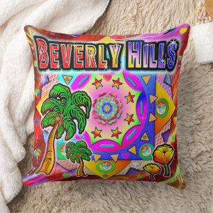 Beverly Hills Tropische Vrienden Pillow Kussen