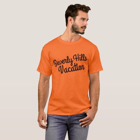 Beverly Hills Vacation T-shirt (Voorkant volledig)