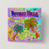 Beverly Hills Vacation Target Button (Voorkant)