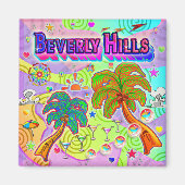 Beverly Hills Vacation Target Magnet (Voorkant)
