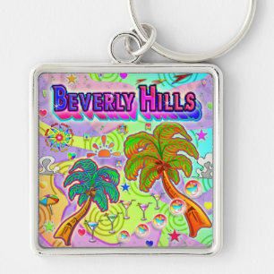 Beverly Hills Vacation Target Sleutelhanger