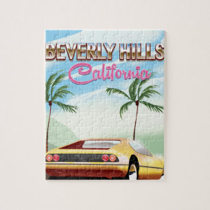 Beverly Hills vakantieposter Legpuzzel