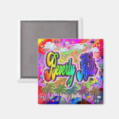 Beverly Hills Vista Express Magneet (Voorkant / Achterkant)