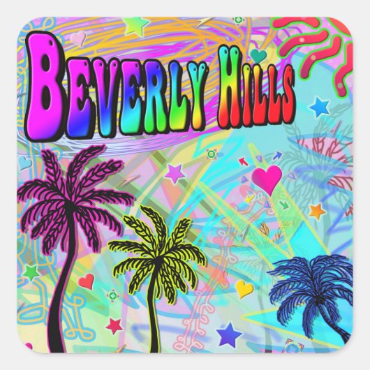 Beverly Hills Vivid Romance Sticker (Voorkant)