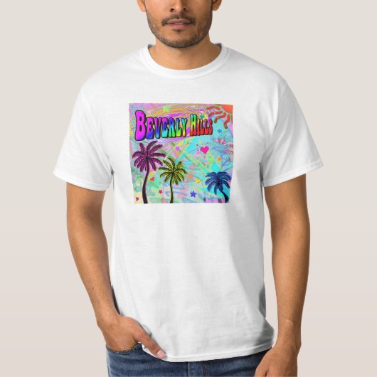 Beverly Hills Vivid Romance T-Shirt (Voorkant)