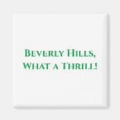 Beverly Hills, wat een sensatie! Magneet (Voorkant)