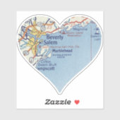 Beverly MA Sticker (Vel)