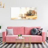 Beverly N.J. door Moran, jaren 1880 Canvas Afdruk (Insitu (Woonkamer))