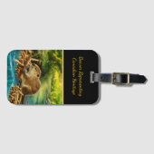 Bevers Branch Dam Bagagelabel (Voorkant (horizontaal))